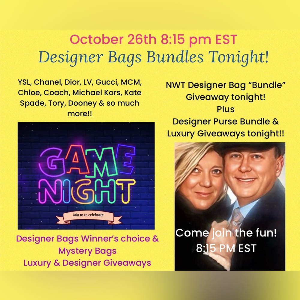 Low starts Bags bags & more bags Wednesday August 28th 8:15 pm EST❤️❤️ - Picture 3 of 8